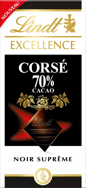 Viên cacao nguyên chất Excellence Dark 70% 100 G - LINDT