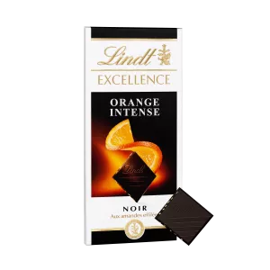 Viên nén cường độ cao màu cam đen Excellence 100 G - LINDT