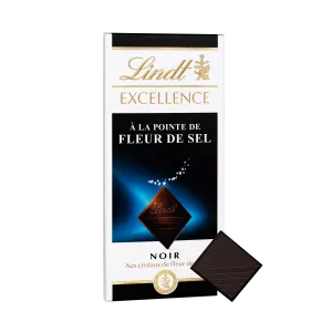 Excellence Noir Flor De Sel Tableta 100 G - LINDT