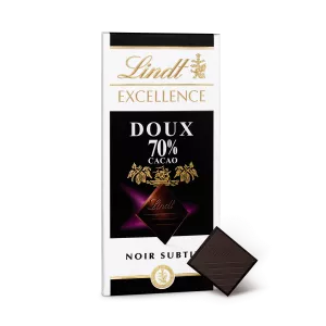 エクセレンス ダーク 70% マイルドココア タブレット 100 G - LINDT