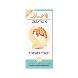 Rocher Coco Barra Chocolate Blanco 145g - Lindt