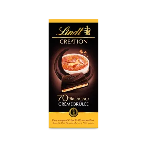 Crème brûlée creazione tavoletta di cioccolato fondente 140g - LINDT