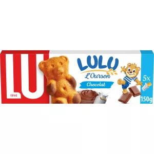 Lulu l'Ourson chocolat x5 150g - LU