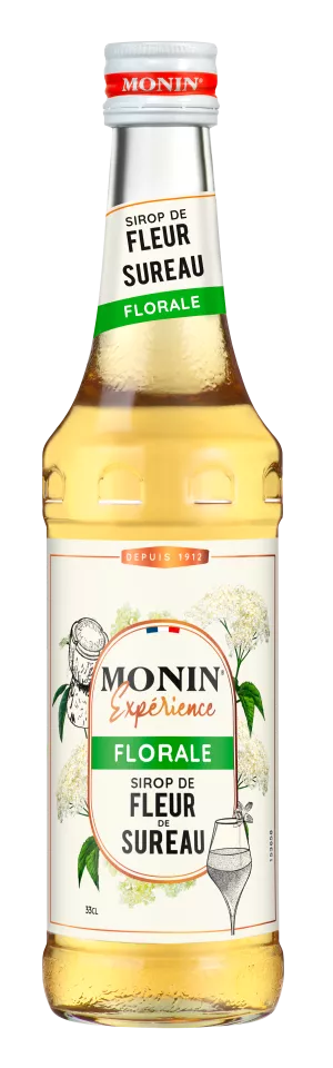 接骨木花糖浆； 33厘升 - MONIN