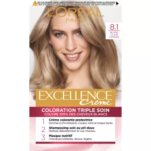 8 1 crema di eccellenza di cenere di cenere BLD - L'ORÉAL