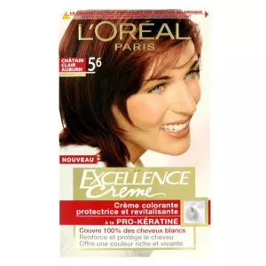 Крем L'OREAL Excellence Coloration Châtain Clair Auburn 5.6 176 мл