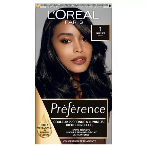 لون الشعر الدائم 1.0 نابولي أسود كثيف - L'oreal