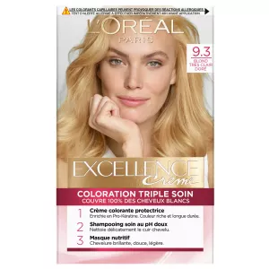Colore capelli 9.3 Biondo Chiarissimo Dorato Excellence - L'oreal
