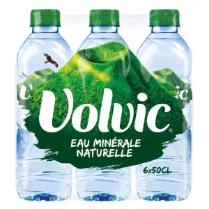 Eau minérale naturelle 6x50cl - VOLVIC