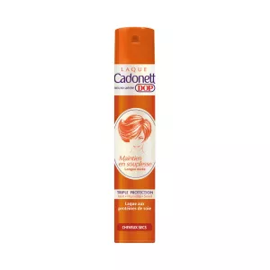 Hairspray to maintain suppleness for dry hair 300ml - Cadonett