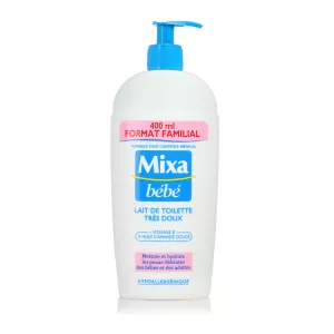 Sehr sanfte Baby-Reinigungsmilch 400 ml - MIXA