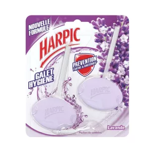 Galet hygiène WC lavande x2 - HARPIC