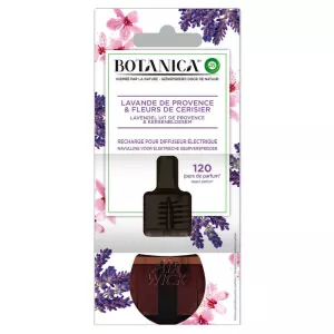 Recharge pour diffuseur électrique lavande/fleur de cerisier 19ml - BOTANICA