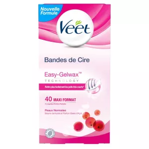 VEET 40 Bandes de cire jambes - VEET