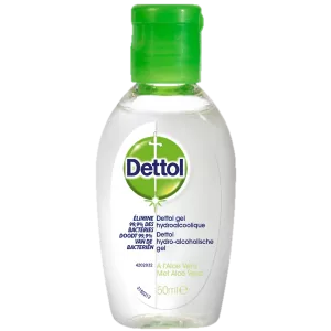 Antibakterielles hydroalkoholisches Gel mit Aloe Vera, 50 ml - DETTOL