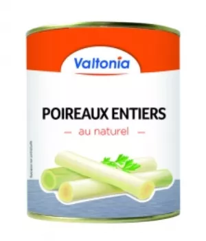Puerros Enteros Naturales, 1,56kg - VALTONIA