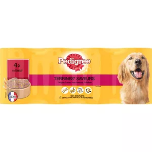 Terrines Saveurs Boeuf 4x410g - PEDIGREE