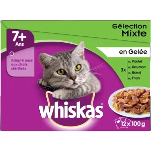 Pâtée pour chat assortiments 12x100g - WHISKAS