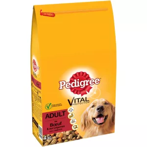 Cibo secco per cani di taglia media e grande con carne di manzo 4 kg - PEDIGREE
