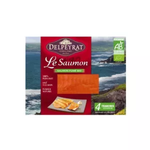 Cá hồi hun khói hữu cơ 4t 120g - DELPEYRAT