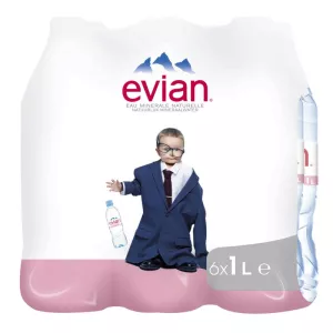 Acqua minerale naturale 6x1L - EVIAN