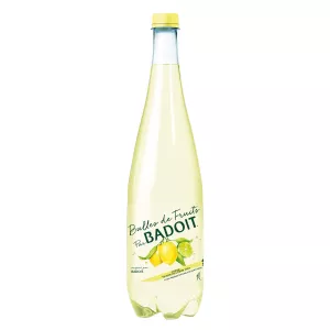 Agua con gas sabor lima limón 1L -  BADOIT