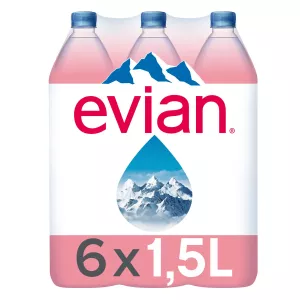 Agua Mineral Natural 1,5l X6 Pet - Evian