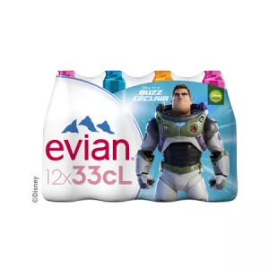 Agua Mineral Natural 12x33cl - EVIAN