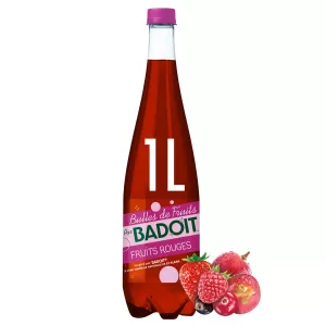 Matunda Mekundu Yanayometa Maji Yanayometa 1l -badoit - BADOIT