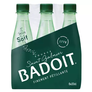 बारीक स्पार्कलिंग पानी 6x33सीएल - BADOIT