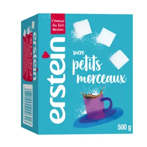 Sucre các mảnh nhỏ màu trắng 500g - ERSTEIN