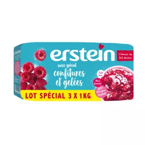 Sucre Gel Sachet लॉट ​​3x 1kg - ERSTEIN