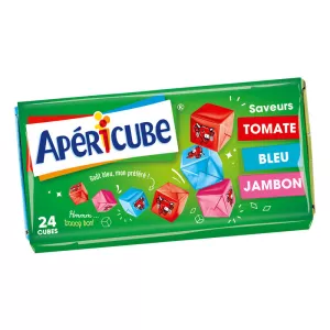 Cubos de queijo 125g - APERICUBE