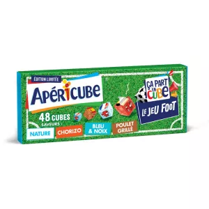 Aperiticube Limited Edition (नेचर, कोरिज़ो, ब्लू एंड नट्स, ग्रिल्ड चिकन) 250g - APERICUBE