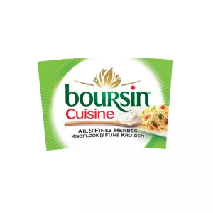 جبنة طازجة بالثوم والأعشاب الفاخرة 240 جرام - BOURSIN