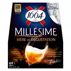 بيرة شقراء، 6x25cl - 1664