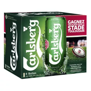 Bière Blonde Copenhagen 6x33cl - Carlsberg