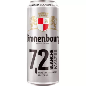 Bière Blanche Maltée, 7,2°, 50 cl - KRONENBOURG