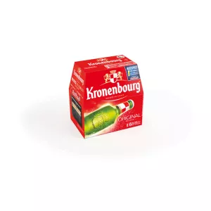 金色啤酒，6x25cl - KRONENBOURG