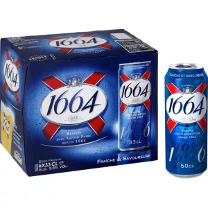 Helles Bier, 5,5°, 6x33cl - 1664