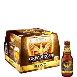 Bia vàng, 16x25cl - GRIMBERGEN
