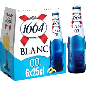 Alcool -birra bianca senza - 1664