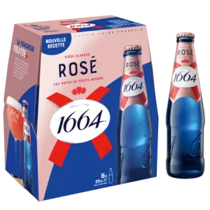 6x25cl 1664ローズ - 1664