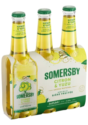 3x27 5 мл Somersby Lemon Yuzu - SOMERSBY