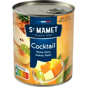 Коктейль Fruits Au Sirop 850г - St Mamet