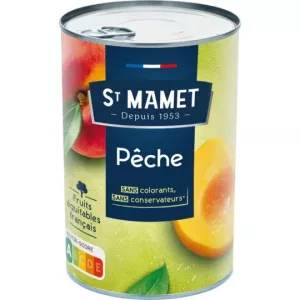 Фрукты в сиропе Персики 275г -  St Mamet