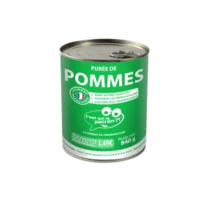 Bte 4 4 Puree Pomme Cqlp 840g