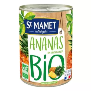 Ananas au sciroppo BO 455g - sat mamet