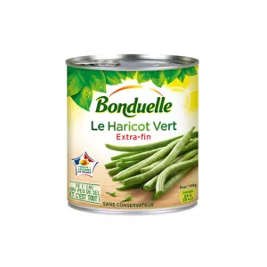 Haricots verts extra-fins - 440g -  BONDUELLE