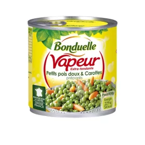 Bonduelle Petits Pois Doux Et Carottes 265g